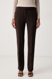 MICHAEL Michael Kors  pantaloni pentru femei cu acetat
