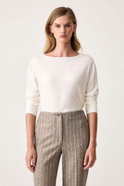 MM by Max Mara  pulover pentru femei din lână MMLBUTTERFLY