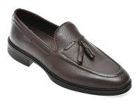 Mocasini eleganti OTTER maro, FH405, din piele naturala