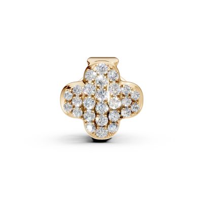 Pandantiv din aur galben cu diamante de 0.17ct