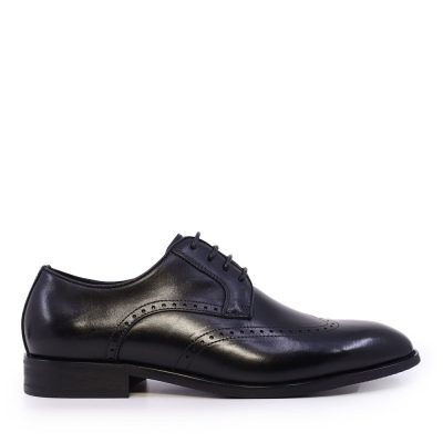 Pantofi derby bărbați Luca di Gioia negri din piele  2931BP0813N
