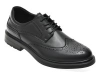 Pantofi eleganti BITE THE BULLET negri, 327021, din piele naturala