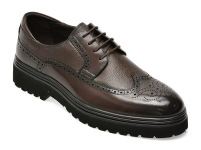 Pantofi eleganti EPICA maro, 18272, din piele naturala