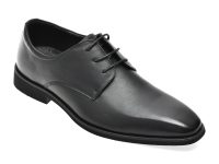 Pantofi eleganti OTTER negri, 27213, din piele naturala