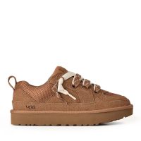 Pantofi femei UGG Lo Lowmel, chestnut din piele și textil 2392DP1168890VCO