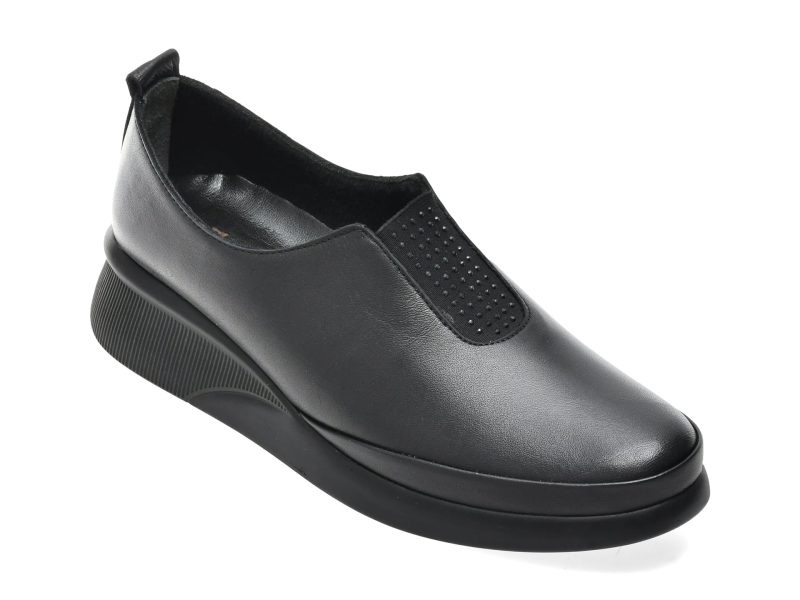 Pantofi FLAVIA PASSINI negri, SGP96, din piele naturala