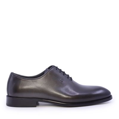 Pantofi oxford bărbați Enzo Bertini Premium Collection gri din piele naturală 3382BP2360GR