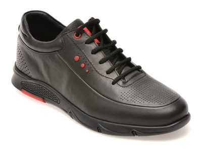 Pantofi sport BITE THE BULLET negri, CASPER 12, din piele naturala