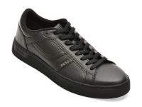 Pantofi sport BOSS negri, 2636, din piele ecologica