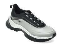 Pantofi sport CATERPILLAR gri, VOLTAGE, din piele naturala