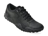 Pantofi sport CATERPILLAR negri, GRIDLOCK LO, din piele naturala