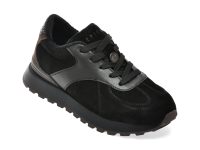 Pantofi sport EPICA negri, 82800, din piele intoarsa