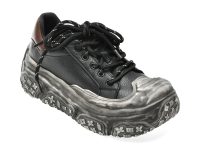 Pantofi sport FLAVIA PASSINI negri, 7876, din piele naturala