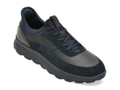 Pantofi sport GEOX bleumarin, U56MPA, din piele naturala