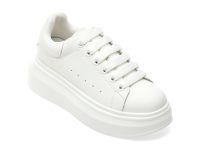 Pantofi sport GRYXX albi, 70698, din piele naturala