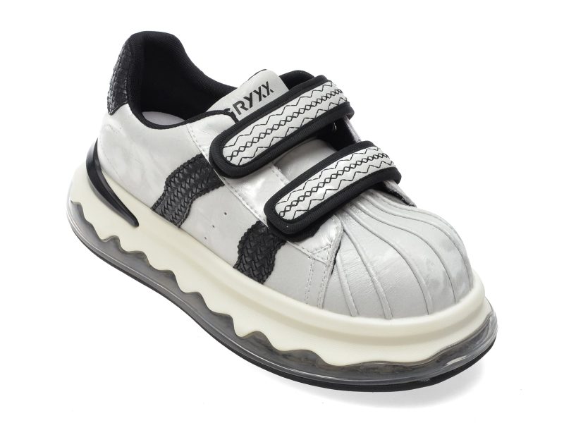 Pantofi sport GRYXX argintii, 206936, din piele naturala