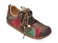Pantofi sport GRYXX maro, 39968, din piele intoarsa