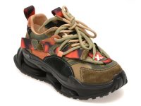 Pantofi sport GRYXX kaki, 36899, din piele naturala