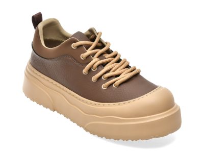 Pantofi sport GRYXX maro, 7565, din piele naturala