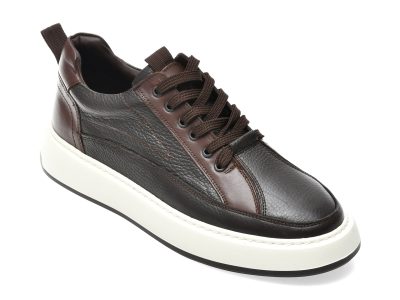 Pantofi GRYXX maro, LST024, din piele naturala
