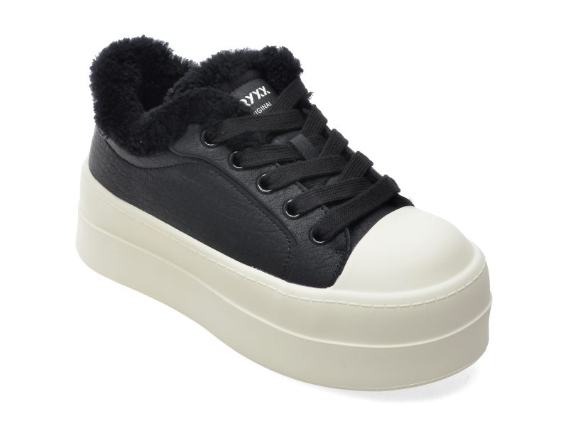 Pantofi sport GRYXX negri, 9727, din piele naturala