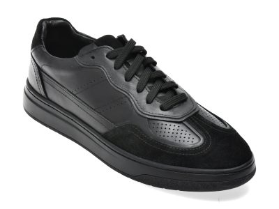 Pantofi sport GRYXX negri, BF040, din piele naturala