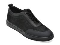 Pantofi GRYXX negri, BF172, din piele naturala