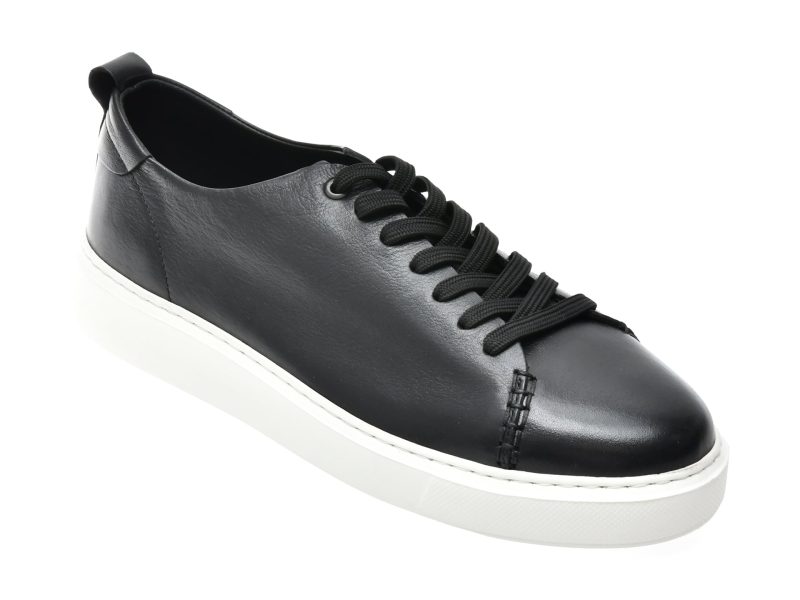 Pantofi sport GRYXX negri, HRZ2025, din piele naturala