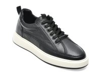 Pantofi GRYXX negri, LST024, din piele naturala