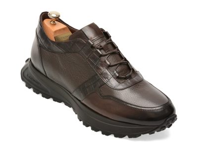 Pantofi sport LE COLONEL maro, 66758, din piele naturala