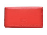 Portofel COVERI COLLECTION rosu, 408155, din piele naturala