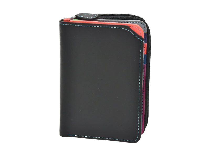 Portofel negru, ML8305, din piele naturala