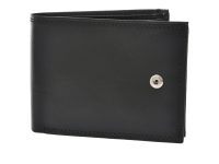 Portofel negru, OP8501, din piele naturala