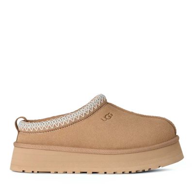 Saboți îmblăniți femei UGG Tazz II sand din piele întoarsă 2391dpp1174471vbe