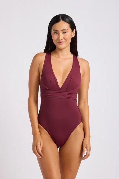 Seafolly  costum de baie dintr-o singură piesă pentru femei Cross Back