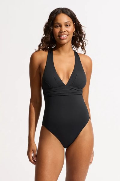 Seafolly  costum de baie dintr-o singură piesă pentru femei Cross Back