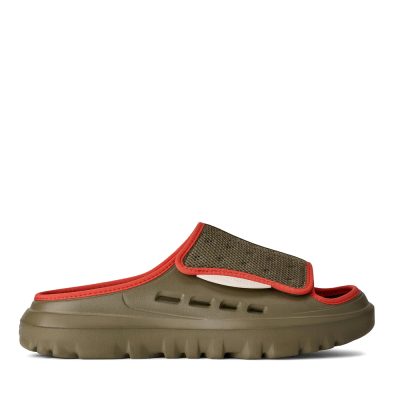 Șlapi bărbați UGG Peek Mood Slide verzi 2391BSL1175194V