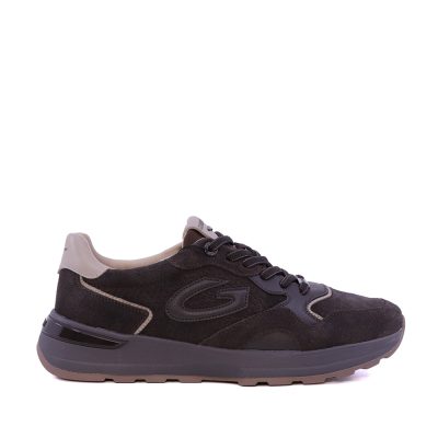 Sneakers bărbați Alberto Guardiani Levante Suede maro din piele 812BP62002VM