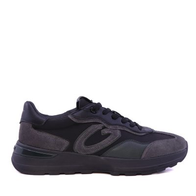 Sneakers bărbați Alberto Guardiani Levante Swallow negri 812BP62004N