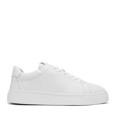 Sneakers bărbați Gant Mc Julien albi din piele 1741BP631226A