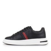 Sneakers bărbați Guess Elba negri din piele și sintetic 922BPFMFEALLEA12N
