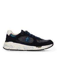 Sneakers femei Premiata Mase D bleumarin din piele și textil 1692DP8519BL