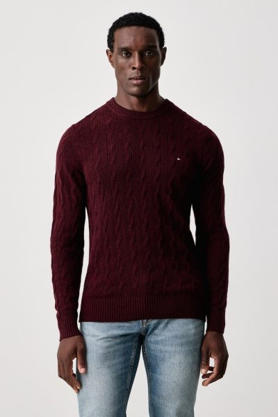Tommy Hilfiger  pulover pentru bărbați din lână