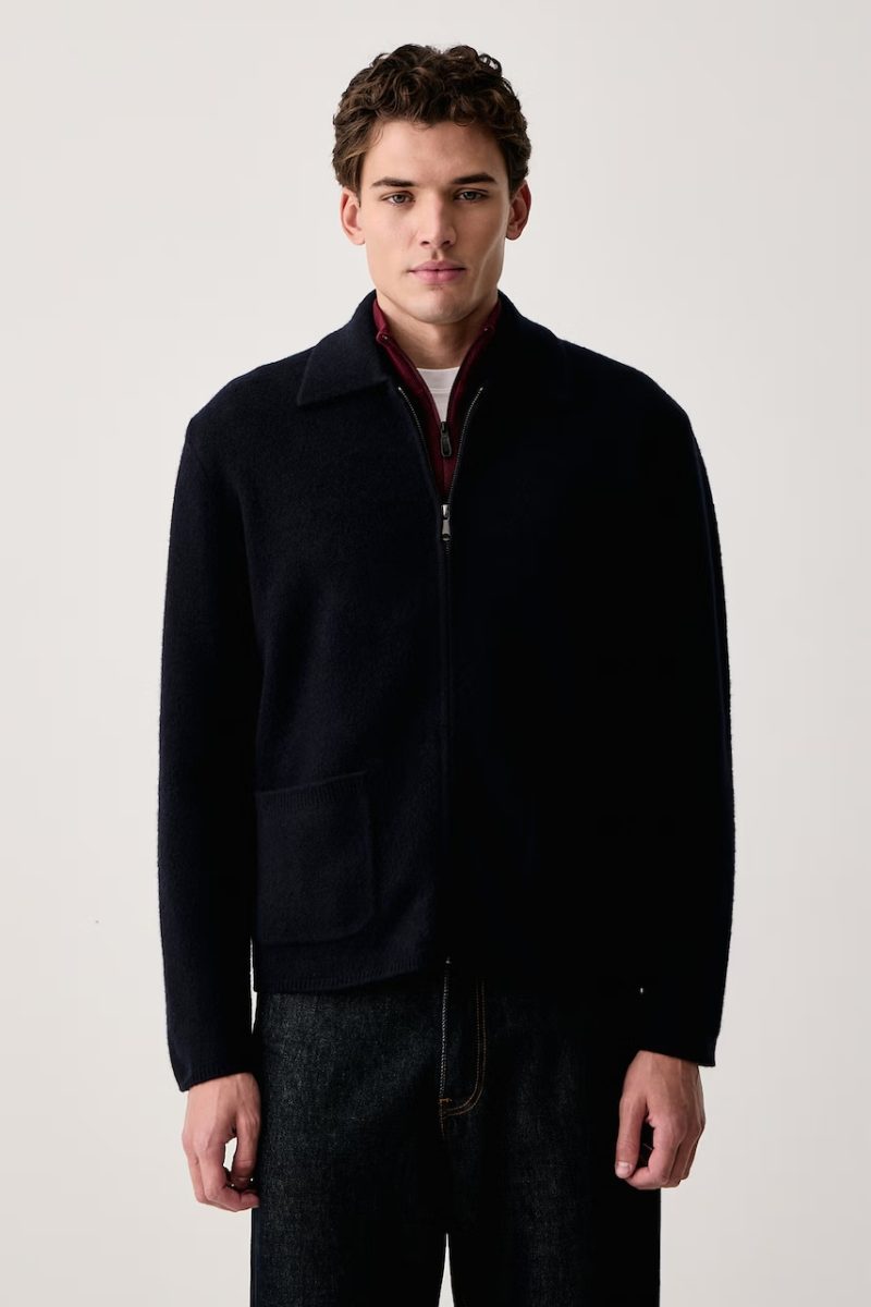 United Colors of Benetton  cardigan pentru bărbați din lână