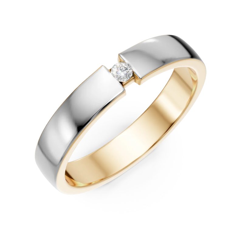 Verigheta aur model BESPOKE pentru ea cu diamant create in laborator