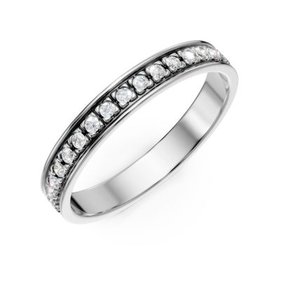 Verigheta aur model ZENITH pentru ea cu diamante create in laborator